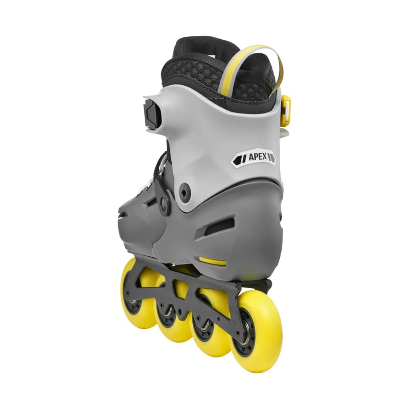 Rollerblade - Apex Charcoal Yellow - Verstelbare Kinderskates - 37-40
