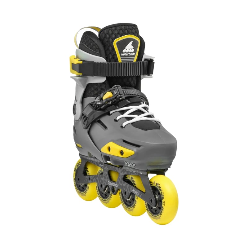 Rollerblade - Apex Charcoal Yellow - Verstelbare Kinderskates - 37-40