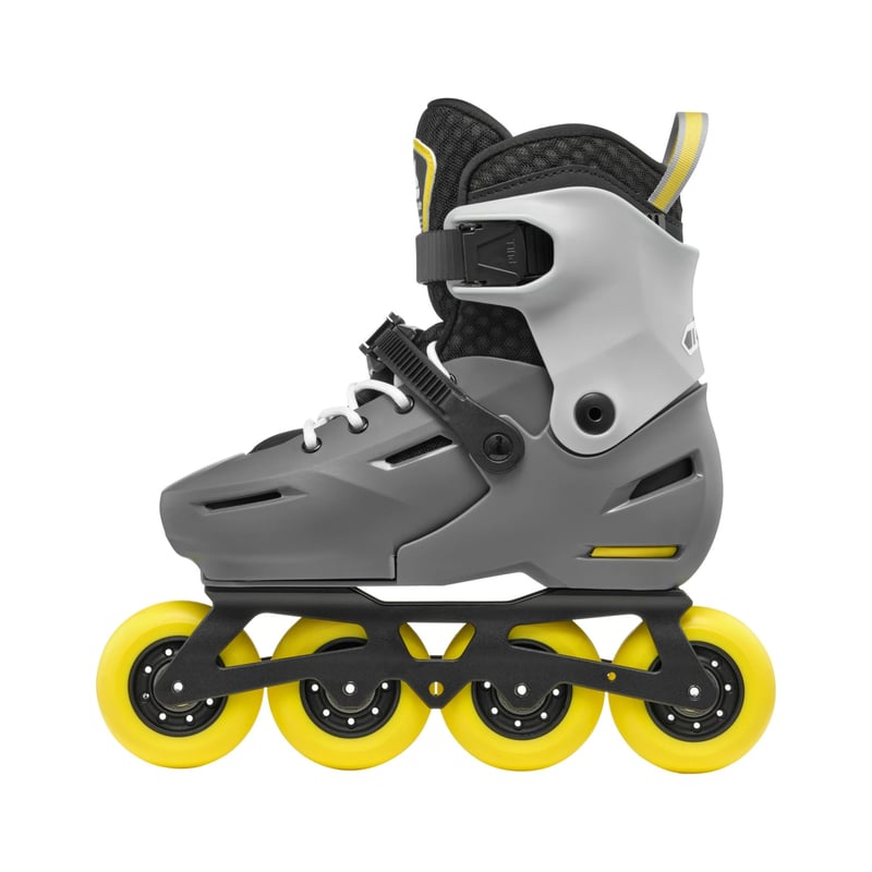 Rollerblade - Apex Charcoal Yellow - Verstelbare Kinderskates - 37-40