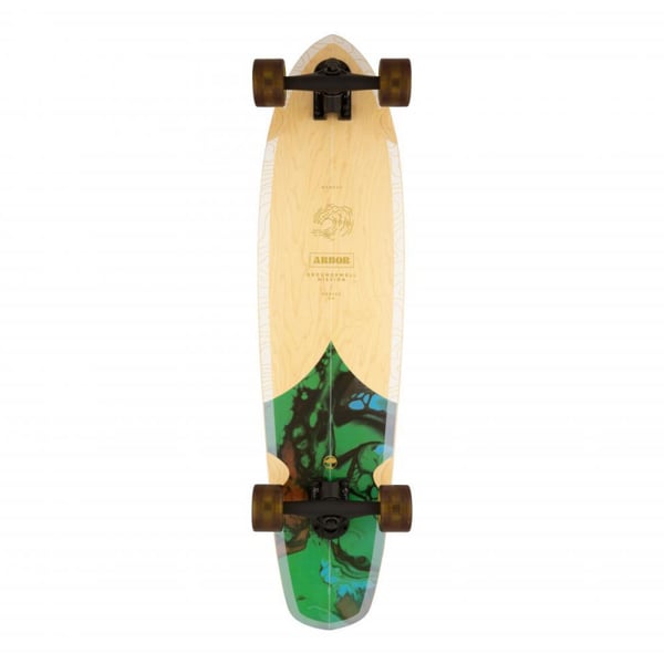 Arbor Mission Groundswell 35" Longboard Complete