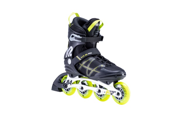 K2 Fit 84 Pro Black Yellow - Fitness Tour skates K2 Fit 84 Pro Skates