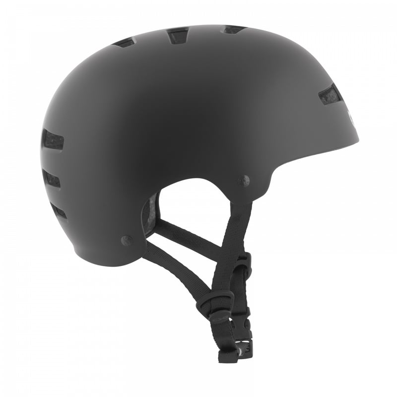 TSG - Evolution Solid Color Satin Black - Skate Helm - L/XL