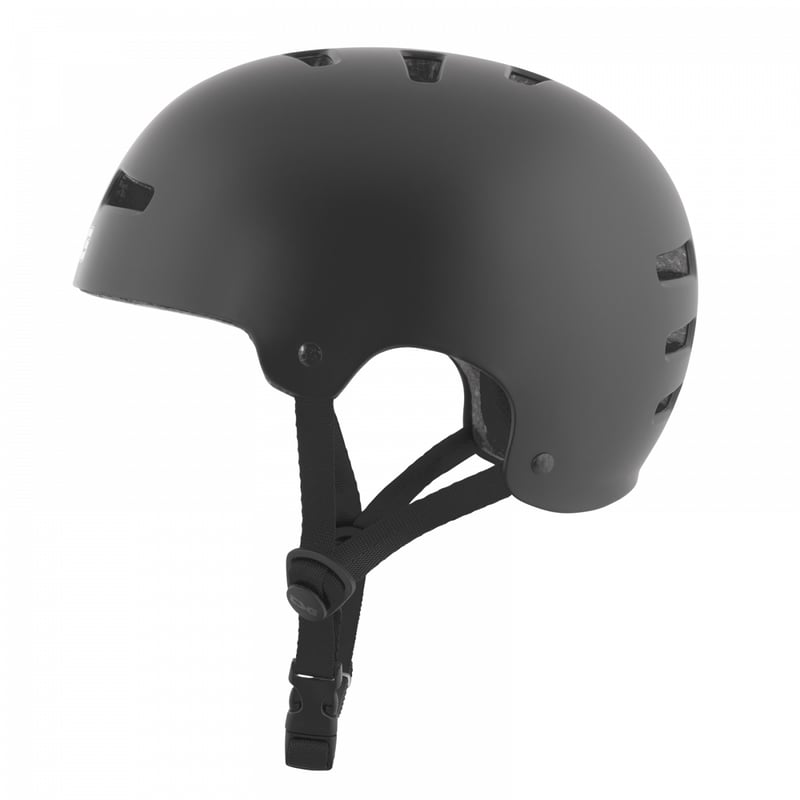 TSG - Evolution Solid Color Satin Black - Skate Helm - L/XL