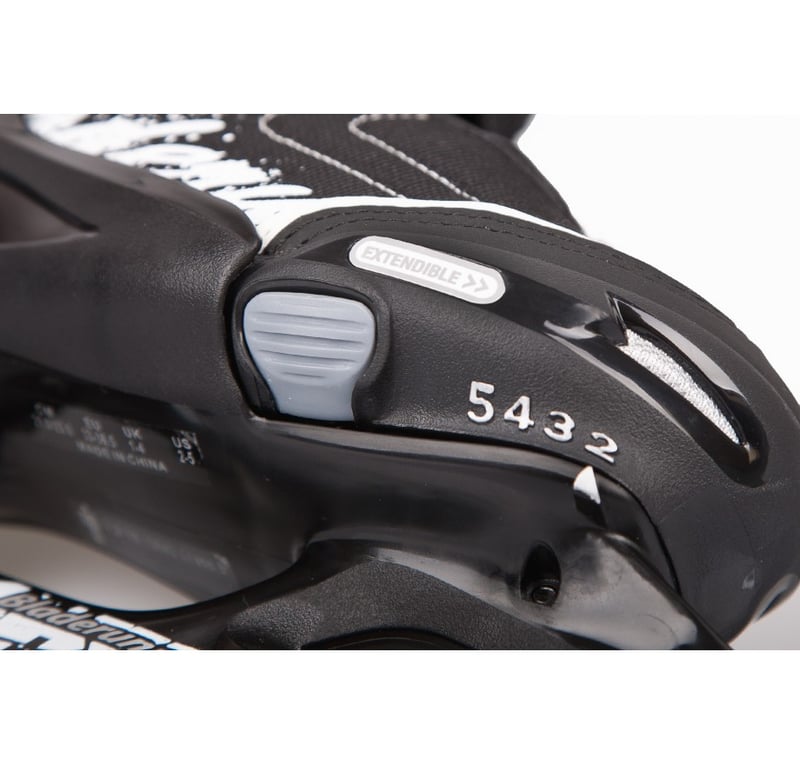 Bladerunner - Micro Ice Black/White - Verstelbare Schaatsen - 29-33