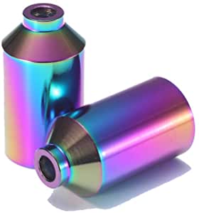 Blunt Aluminium Pegs Oil Slick 2 Pack - Stuntstep Pegs 