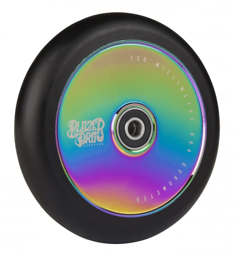 Blazer Pro - 120mm Wheel Hollow Neochrome - Step Wiel afbeelding 1