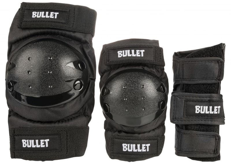 Bullet - Safety Gear Junior Black - Beschermset