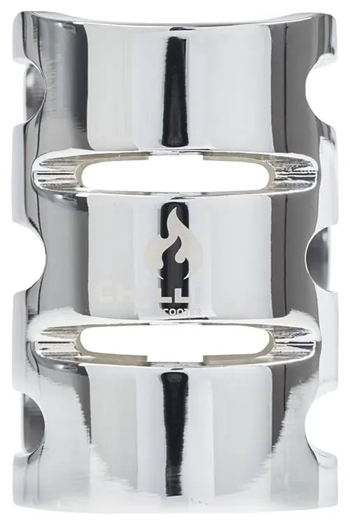 Chilli - Clamp 3 Bolt HIC Silver - Step Klem