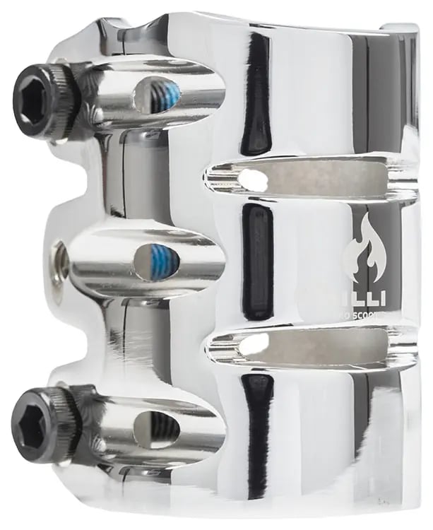 Chilli - Clamp 3 Bolt HIC Silver - Step Klem