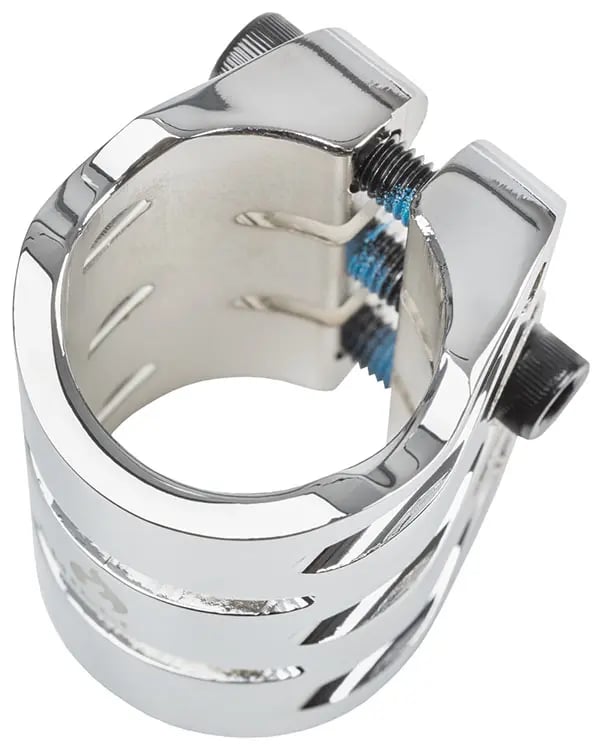 Chilli - Clamp 3 Bolt HIC Silver - Step Klem