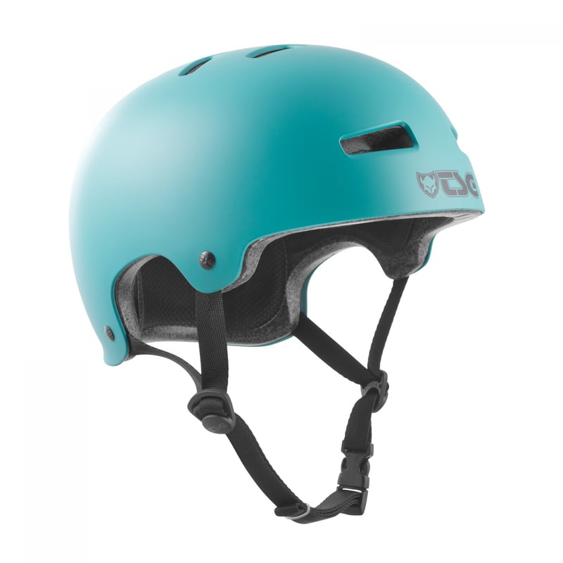 TSG - Evolution Solid Color Satin Cauma Green - Skate Helm - L/XL