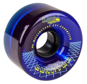Clouds Quantum 62mm 80A Clear Blue - Rolschaats Wielen