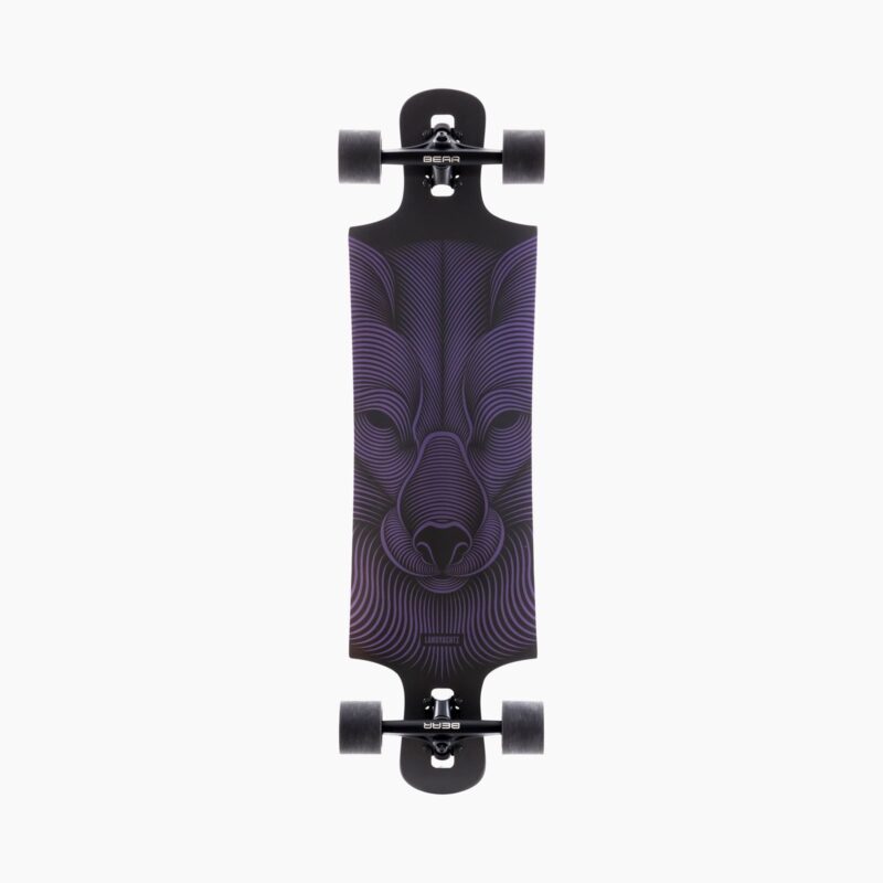 Landyachtz - Drop Hammer Night Fox 36.5'' - Longboard Complete