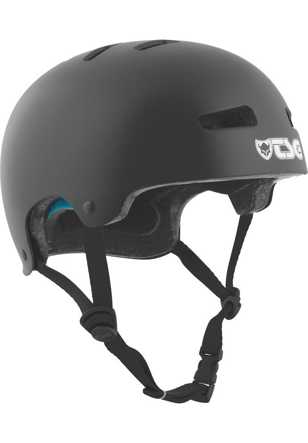 TSG - Evolution Youth Satin Black - Skate Helm - XXS/XS