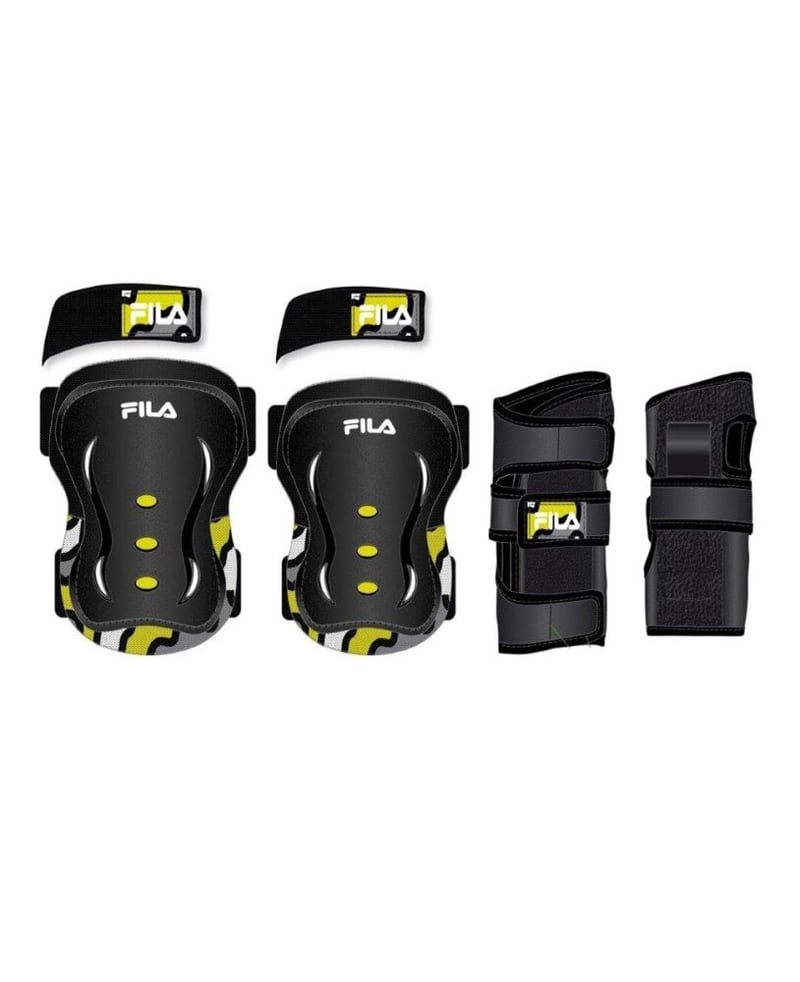 Fila - 3 Pack Junior Groen - Beschermset - XXS