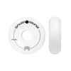 FR Round White 76mm Skate wielen 