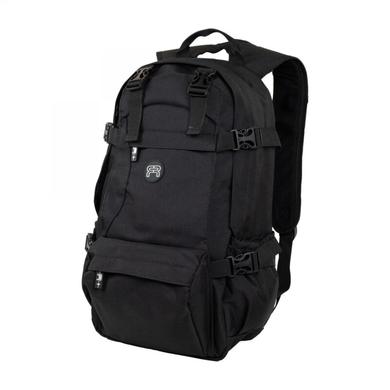 FR - Slim Backpack - Rugtas - Zwart