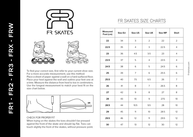 FR - FR3 Black 80 - Freeskates - 42