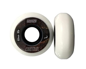 Ground Control GC Wheels 60mm/90A EarthCity White Skate wielen