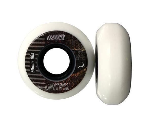 Ground Control - 60mm EarthCity White 4-pack - Skate Wielen afbeelding 1
