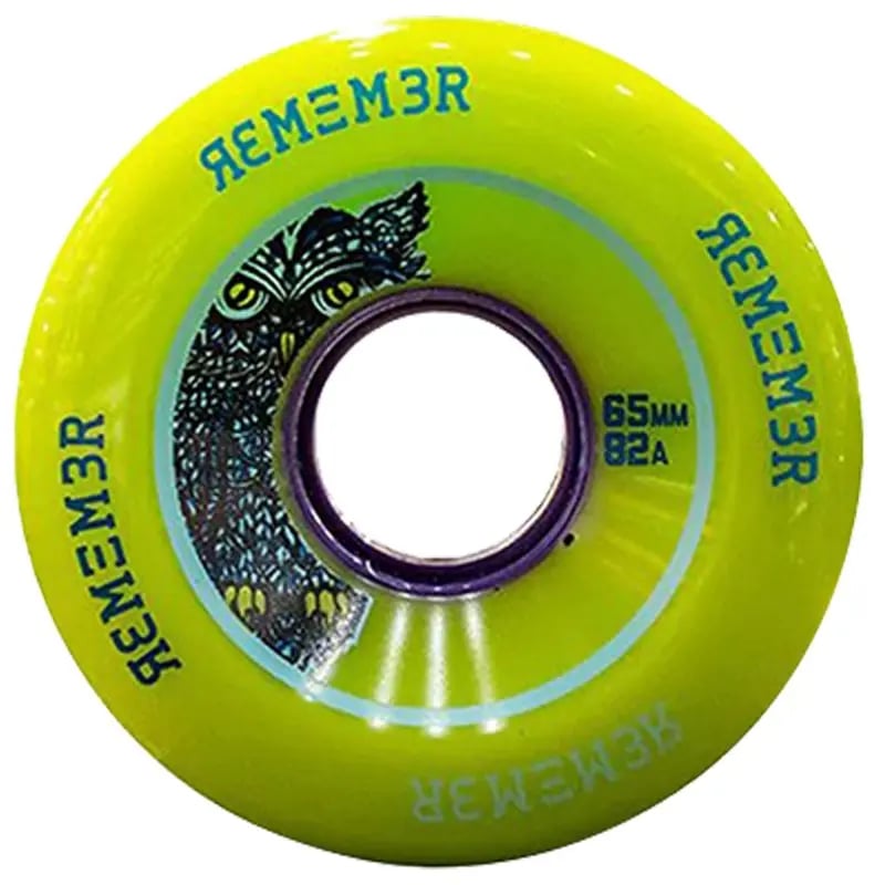 Remember - Lil' Hoots 65mm - Longboard Wielen - Roze