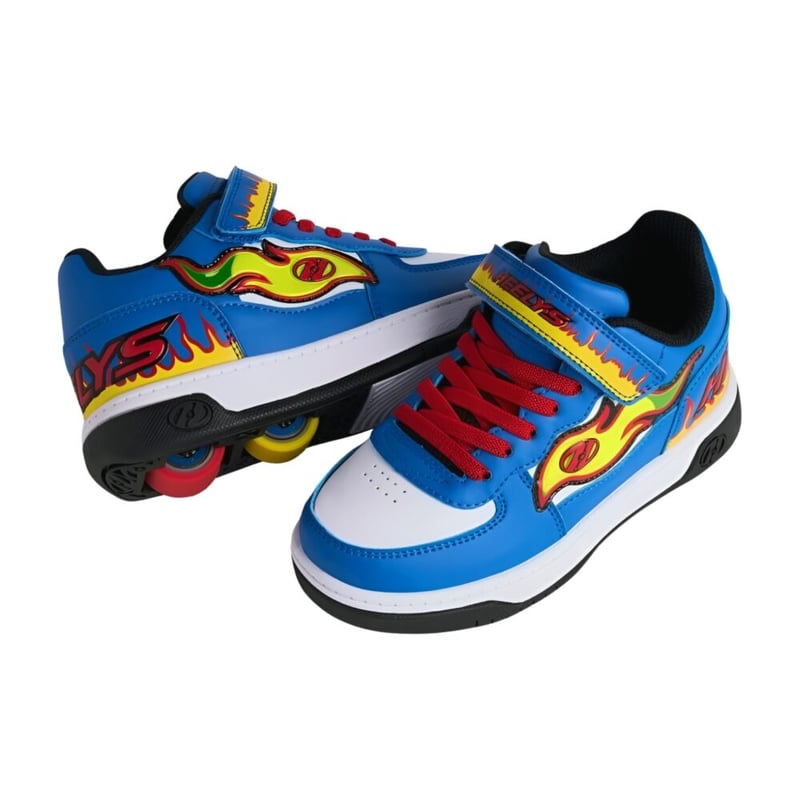 Heelys - Rezerve Low X2 Blue White Red Yellow - Rolschoenen - 30