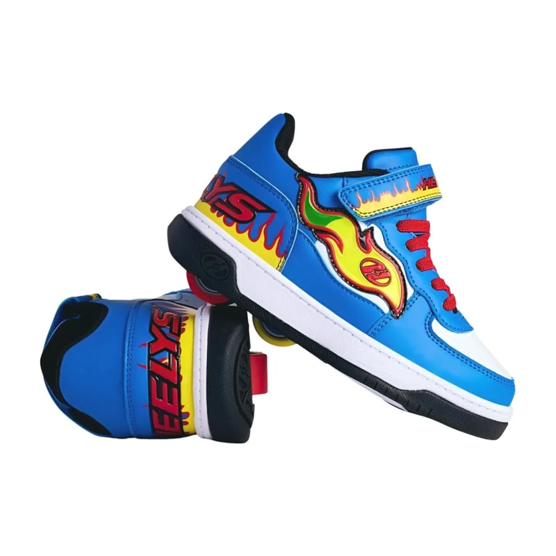 Heelys - Rezerve Low X2 Blue White Red Yellow - Rolschoenen - 31
