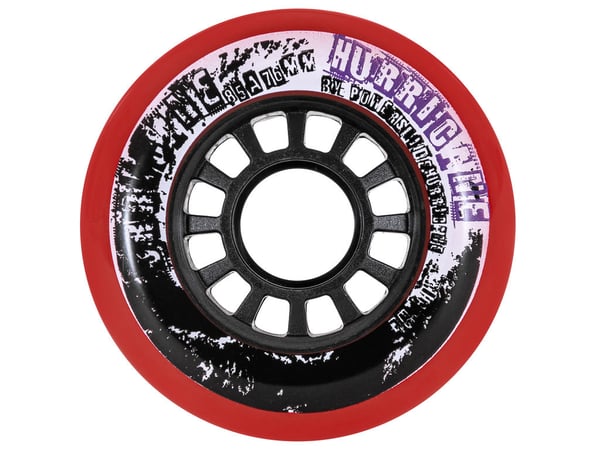 POWERSLIDE - 76mm Hurricane Red - Skate Wielen