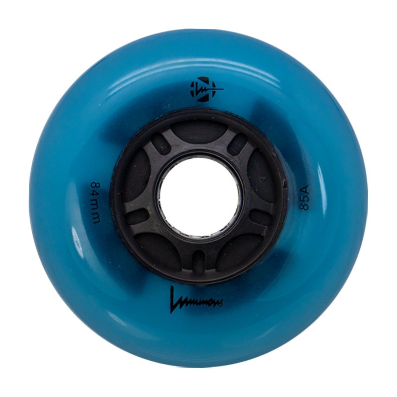 Luminous - 84mm LED 4-pack - Skate Wielen - Blue Glow