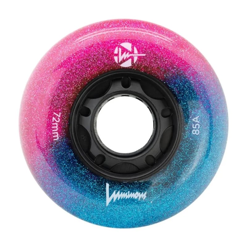 Luminous - 76mm LED 4-pack - Skate Wielen - Galaxy