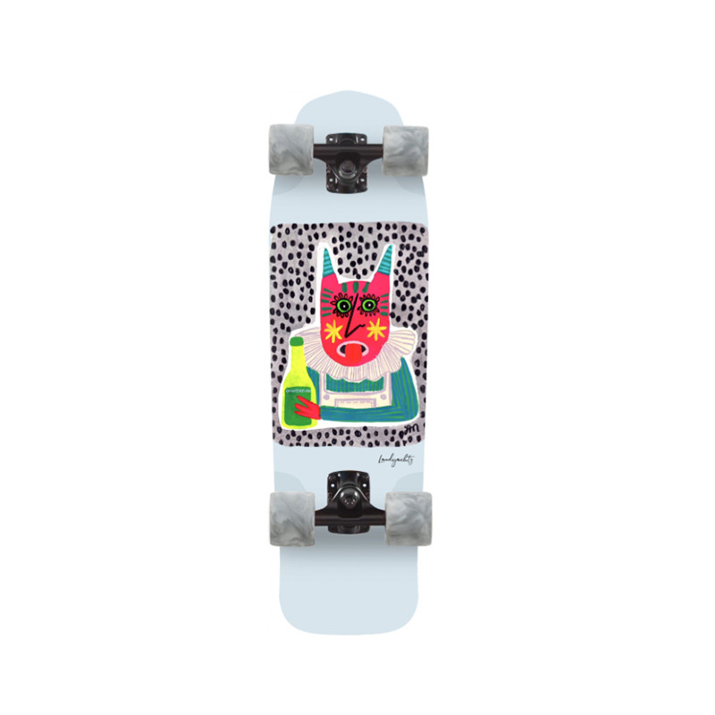Landyachtz - Dinghy Shape 9 Chartreuse 28,5" - Cruiser Complete