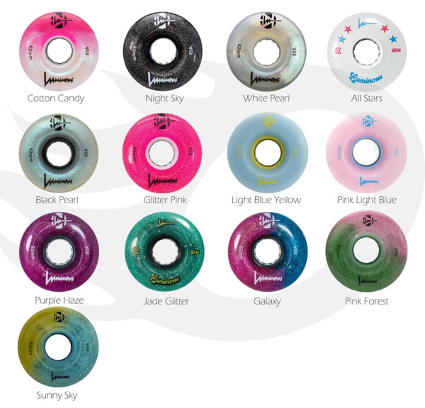 Luminous Led Special 62mm 85A - Lichtgevende Rolschaats Wielen