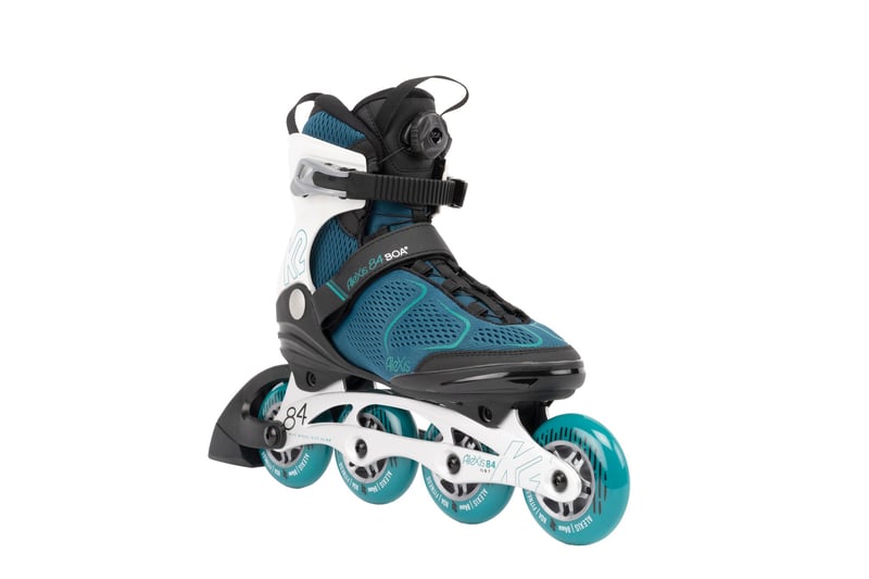 K2 - Alexis 84 Boa Teal White - Recreatie Fitness Skates - 42.5