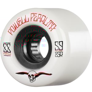 Powell Peralta G-Slides White 85A 59mm Skateboard Wielen