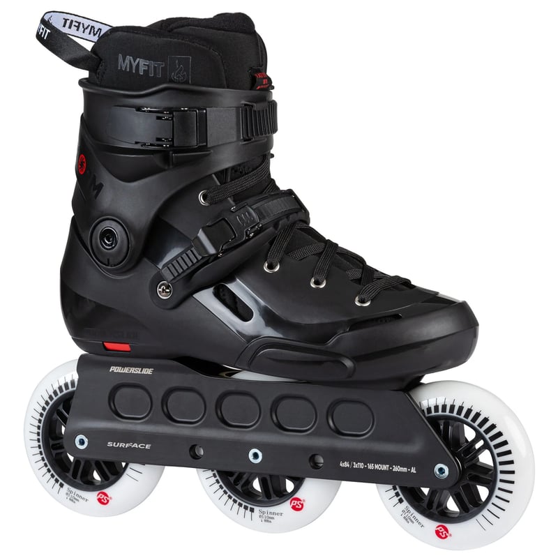 Powerslide - Storm Black 110 - Freekates - 39-40