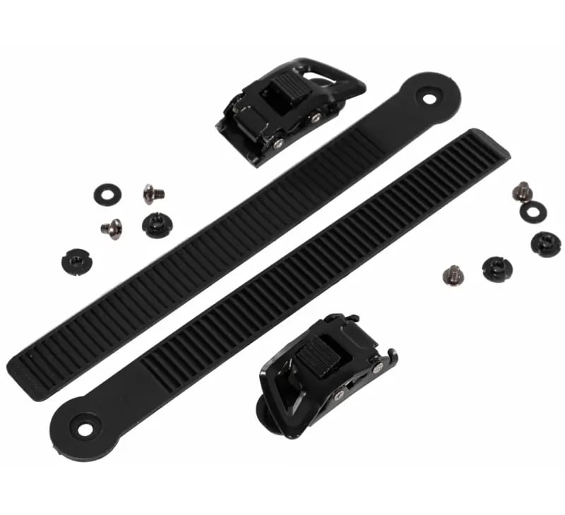 Powerslide - Shadow Buckle Black Set - Buckle & Straps - L