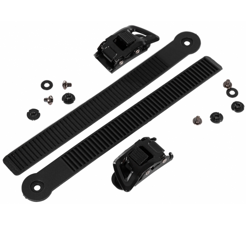 Powerslide - Shadow Buckle Black Set - Buckle & Straps - L