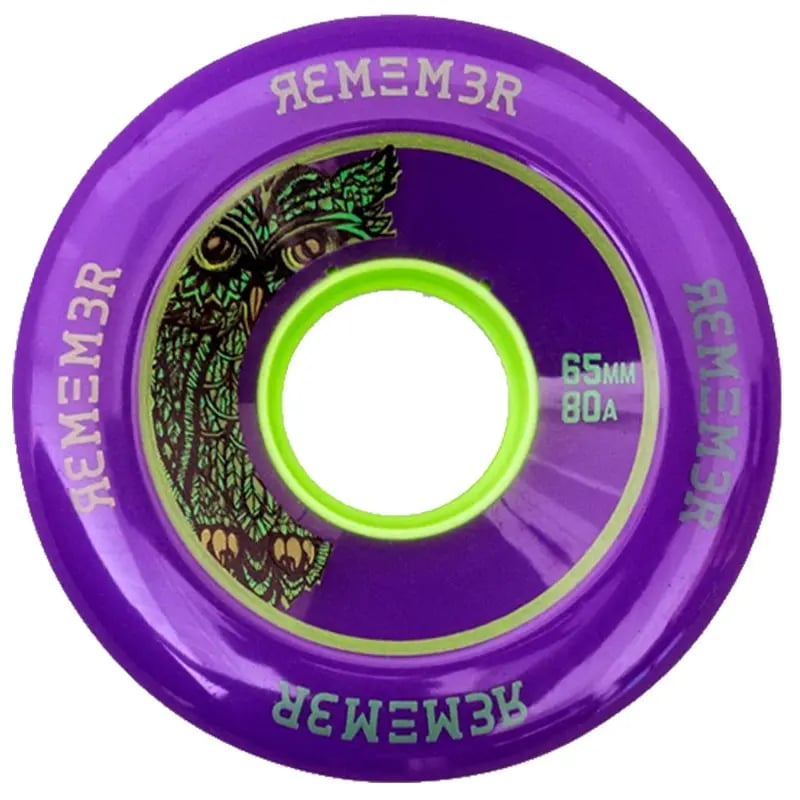 Remember - Lil' Hoots 65mm - Longboard Wielen - Roze