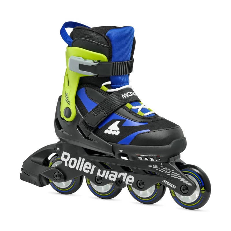 Rollerblade - Microblade Black/Blue - Verstelbare Kinderskates - 28-32