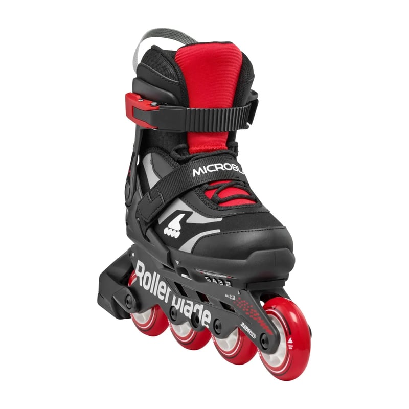 Rollerblade - Microblade Black/Red - Verstelbare Kinderskates - 33-36.5