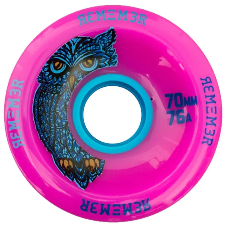 Remember - Hoot 70mm - Longboard Wielen - Roze