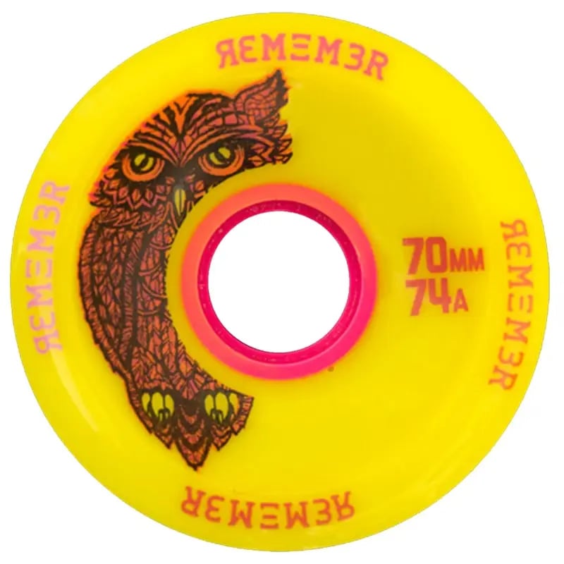 Remember - Hoot 70mm - Longboard Wielen - Roze