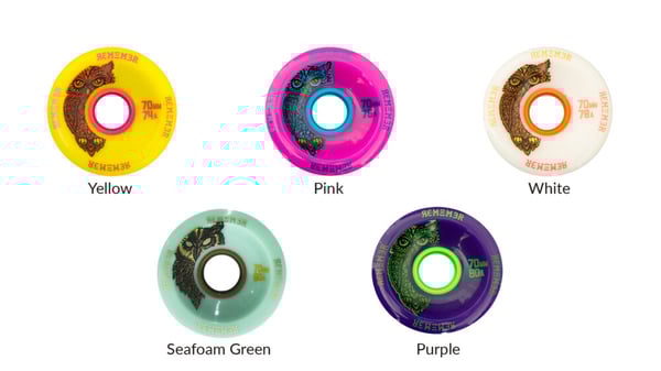 Remember Hoot 70mm - Longboard Wielen Remember - Hoot 70mm
