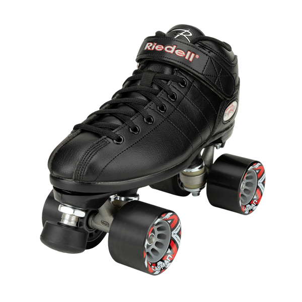 Riedell R3 Derby Rollerskate Flipped
