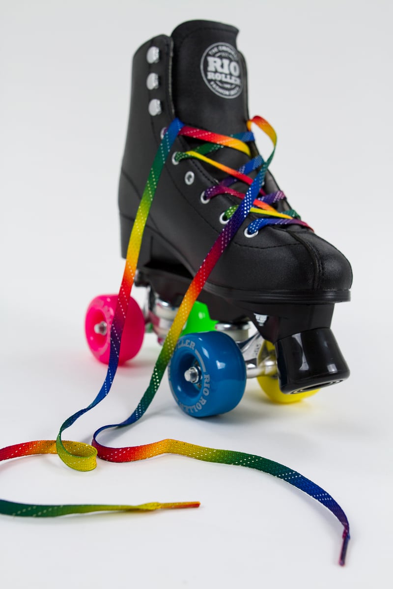 Rio Roller - Laces Rainbow - Veters - 155cm