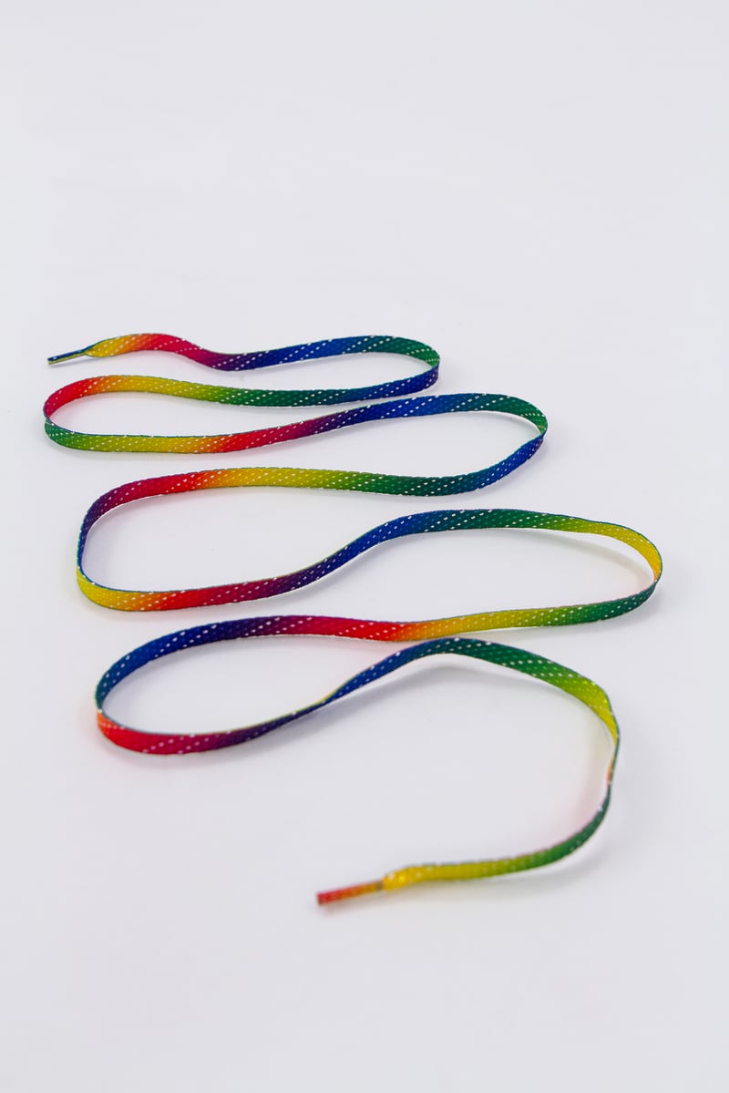 Rio Roller - Laces Rainbow - Veters - 155cm