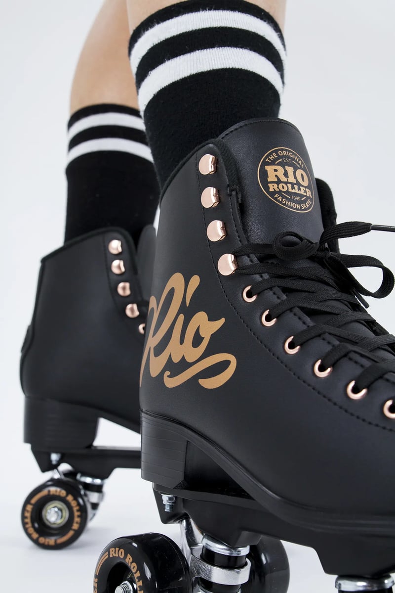 Rio Roller - Rose Black - Rolschaatsen - 38