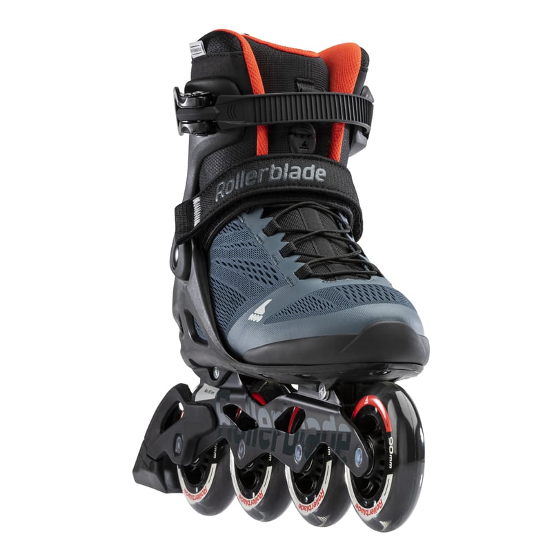 Rollerblade - Macroblade 90 Orion Blue/Spicy Orange - Fitness/Tour Skates - 44.5