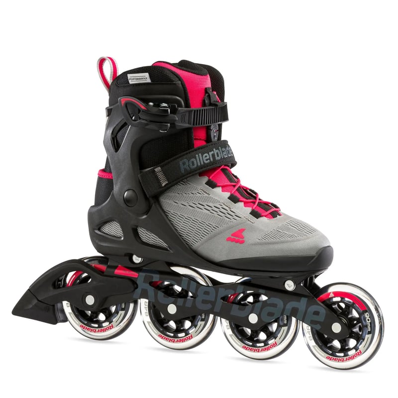 Rollerblade - Macroblade 90 W Neutral Grey/Paradise Pink - Fitness/Tour Skates - 36