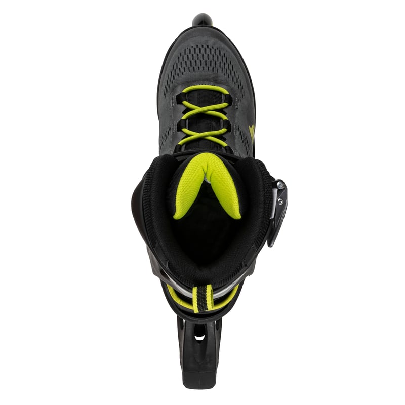 Rollerblade - Macroblade 80 Black/Lime - Recreatie Fitness Skates - 44.5